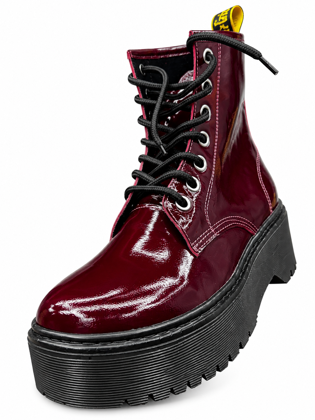 Militar vinotinto cuero