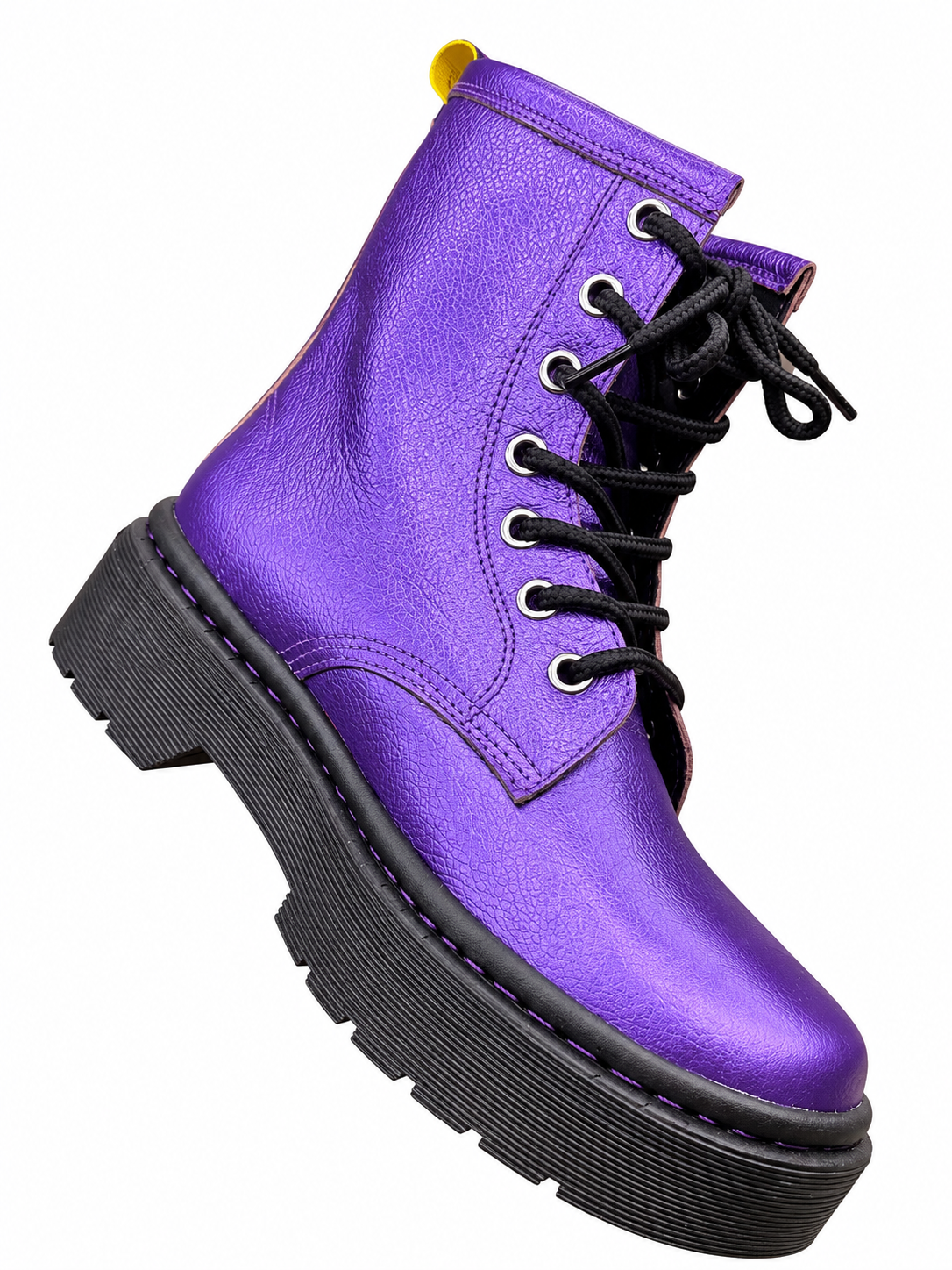 Militar morado metalizado sn
