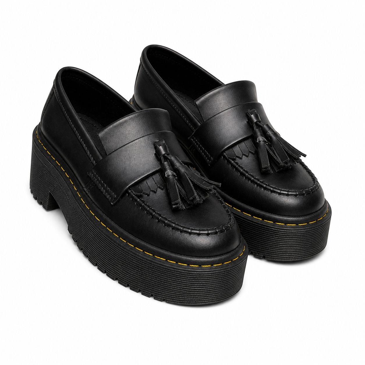 Zapatos Mocasín Plataforma 5cm