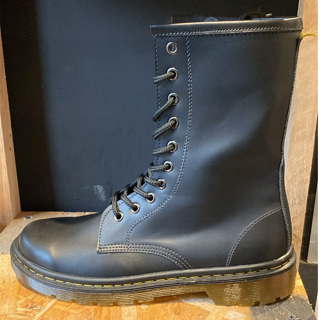 Botas Militar 10 Ojales Plataforma 5cm