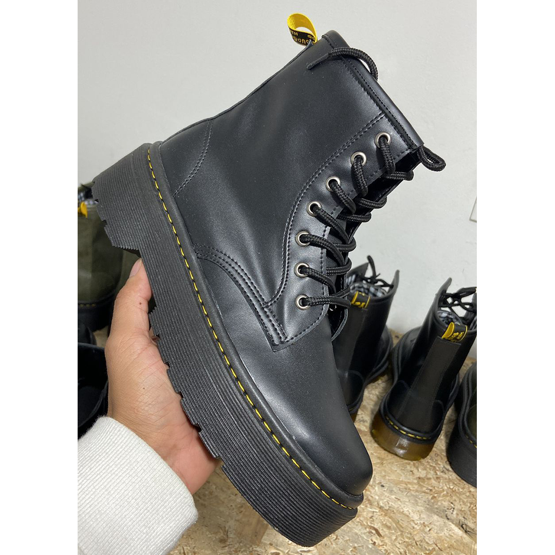 Botas Militar Plataforma 5cm