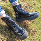 Botas Militar Plataforma 5cm