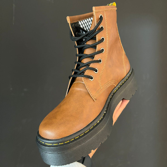 Botas Militar Plataforma 5cm