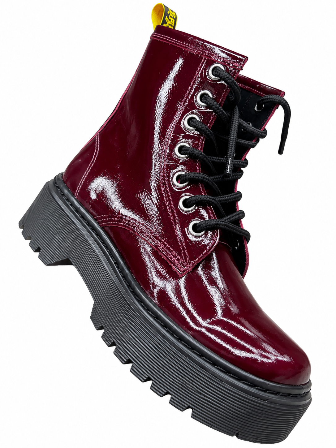 Militar vinotinto cuero