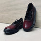 Mary Jane lace vinotinto