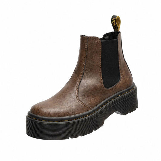 Botas Chelsea Suela Plataforma 5cm