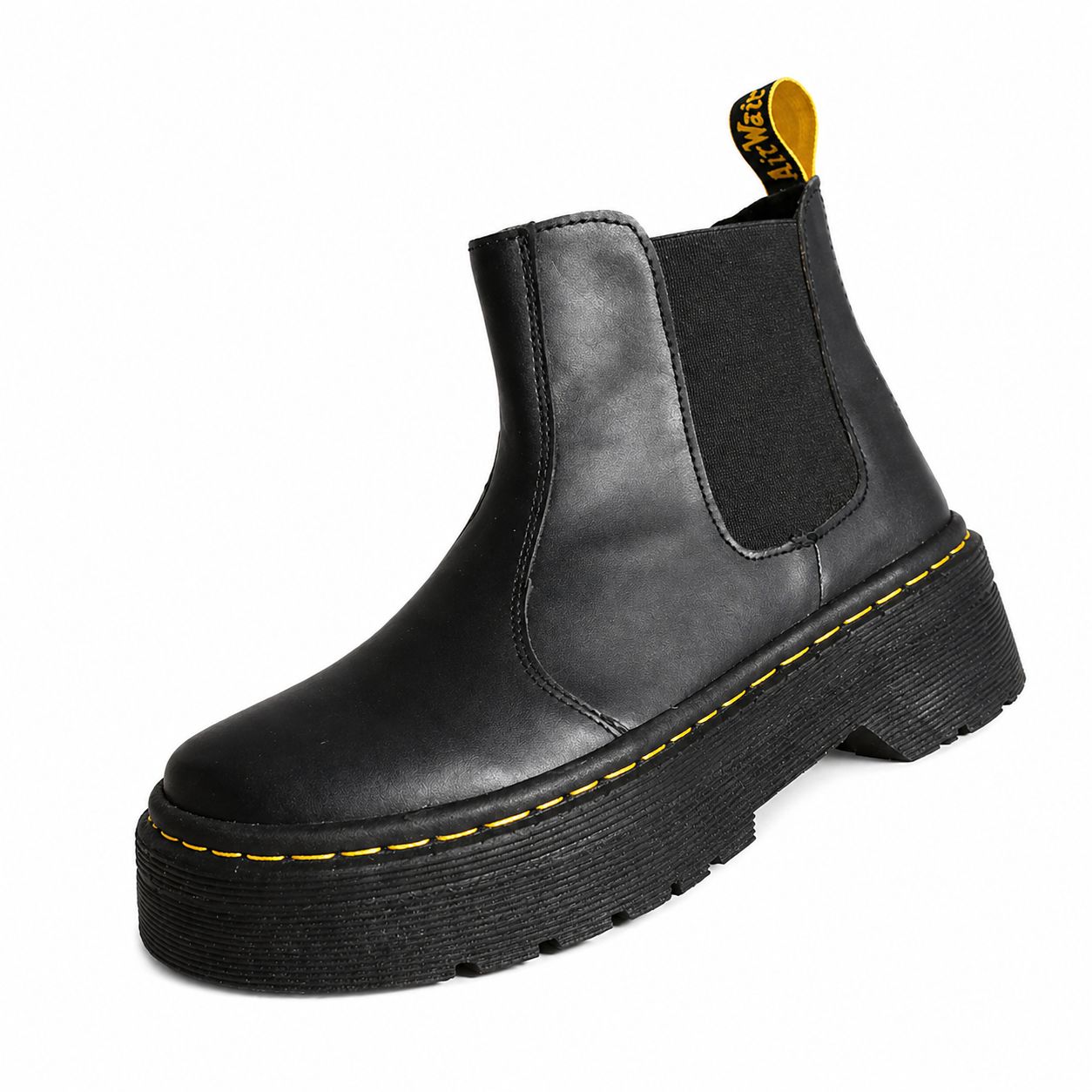 Botas Chelsea Suela Plataforma 5cm