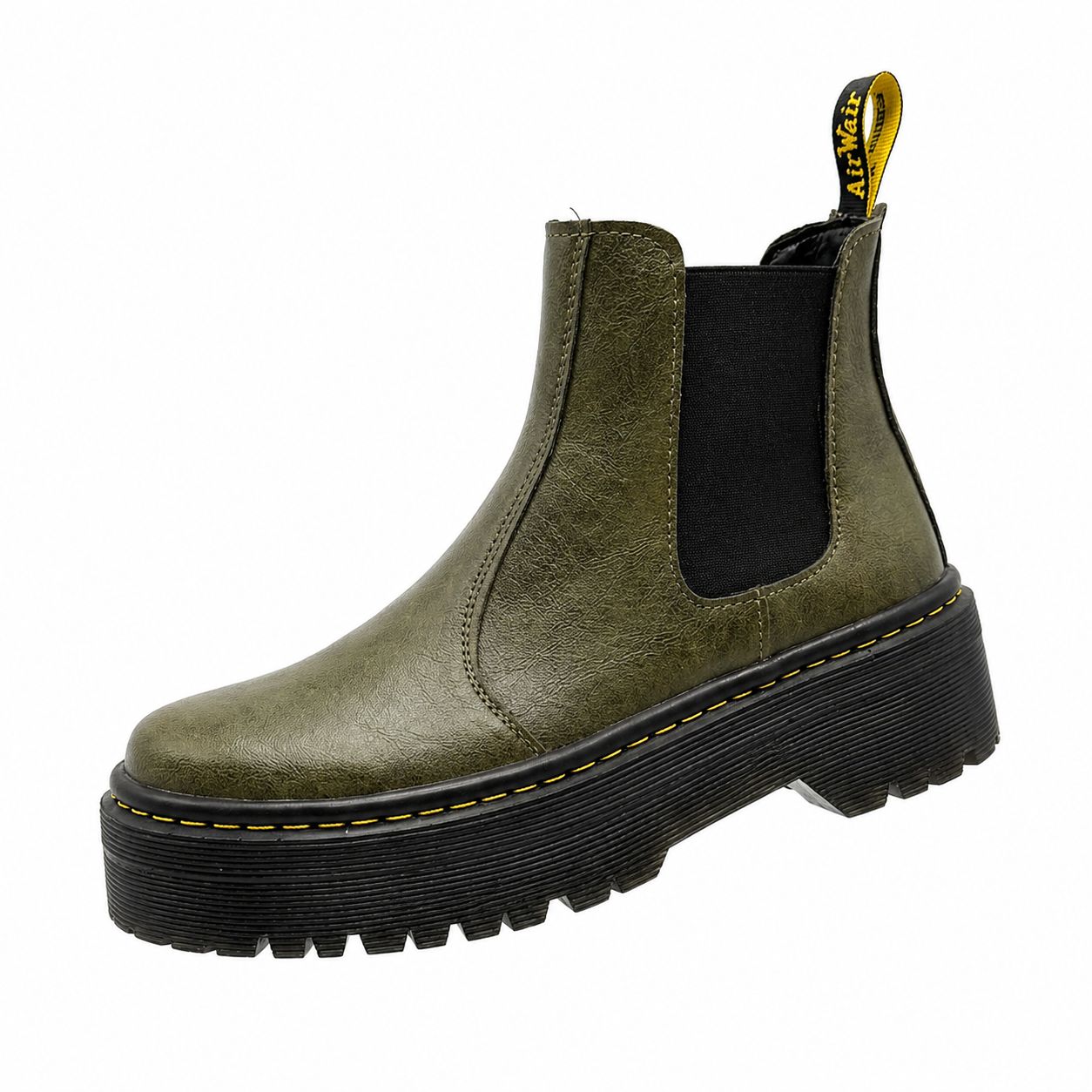 Botas Chelsea Suela Plataforma 5cm