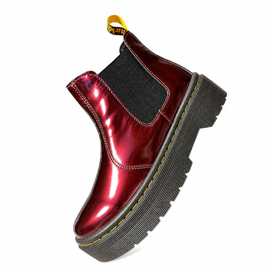 Botas Chelsea Metalizadas
