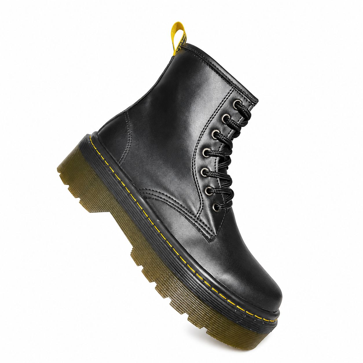 Botas Militar Plataforma PVC