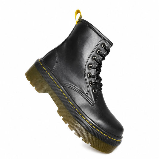 Botas Militar Plataforma PVC