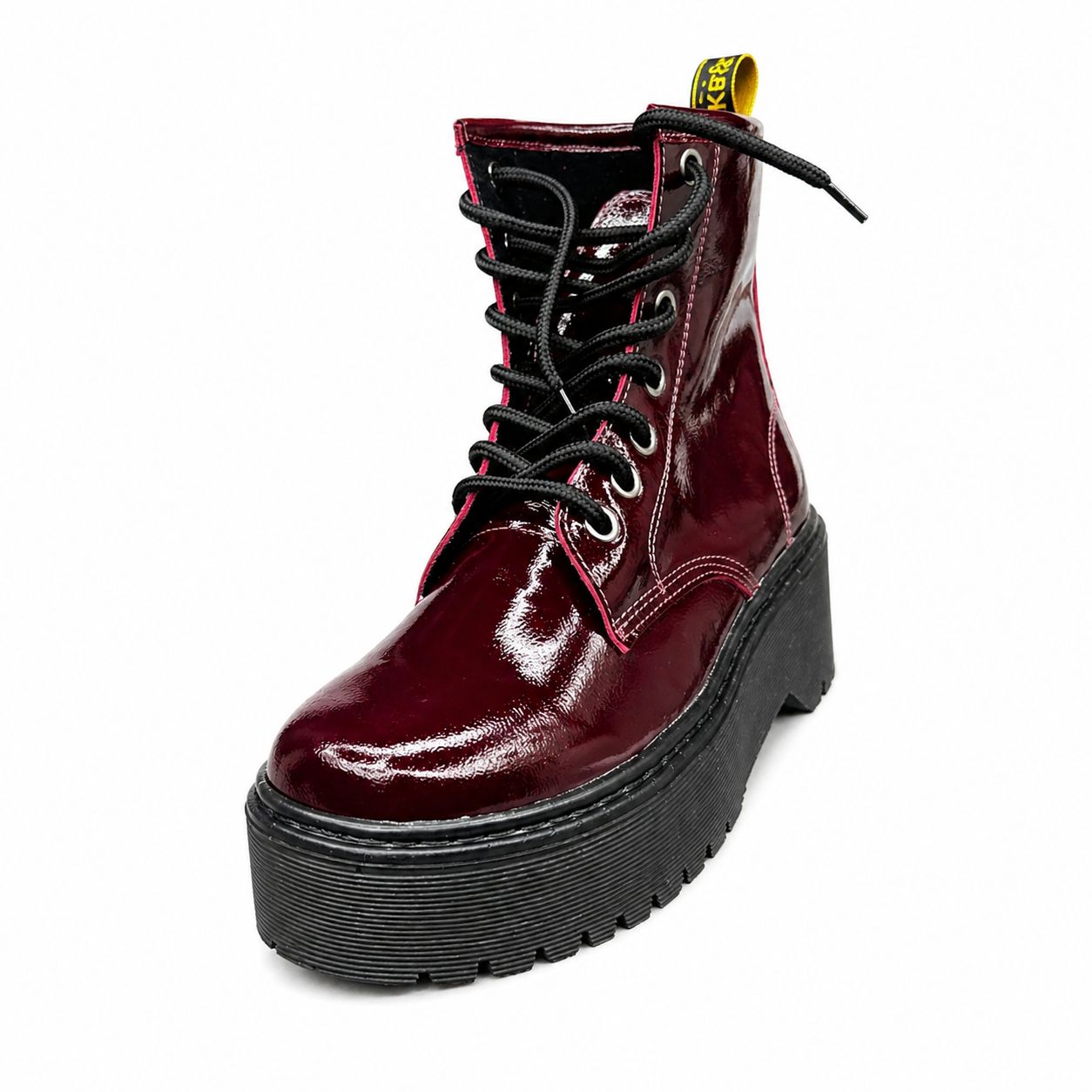 Militar vinotinto cuero