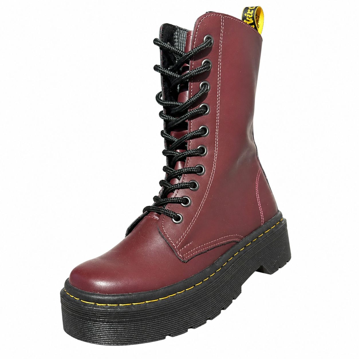 Botas Sam 10 Ojales plataforma 5cm