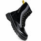 Botas Sam 8 Ojales pvc negra